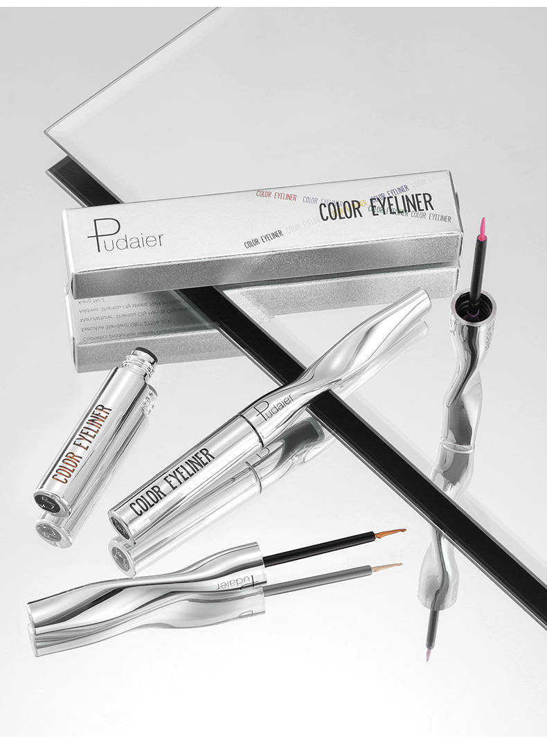 Eyeliner Kalem Dayanıklı Su Geçirmez Çok İnce Renkli Sıvı Eyeliner Kalem_voghion.com