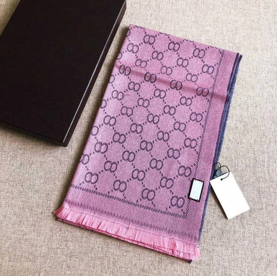 Designer Scarf For Women And Men Double Sided Cashmere Jacquard_voghion.com