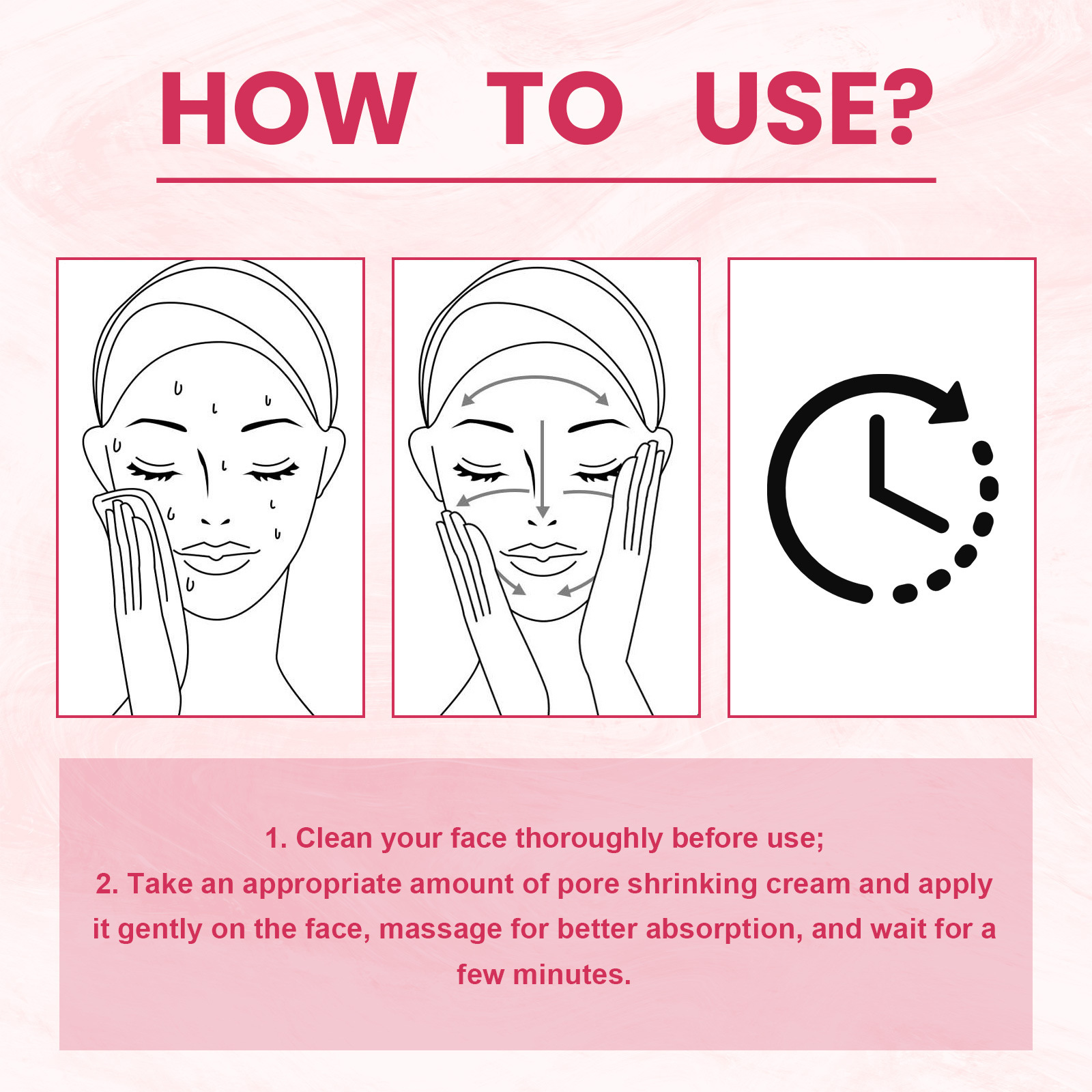 EELHOE Pore Shrink Cream, Lightening Acne Print Anti-Aging Moisturizing Whitening Skin Anti-Wrinkle Cream_voghion.com