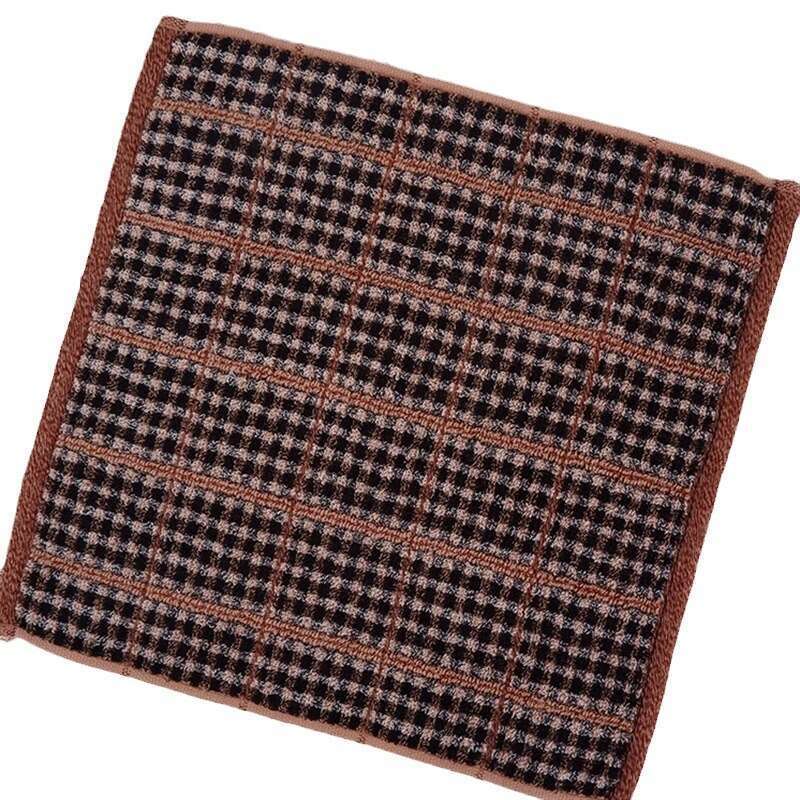 Gold Klasse A Standard Reine Baumwolle Wasserabsorbierend Dunkel * 30 Quadrat Handtuch G6206_voghion.com