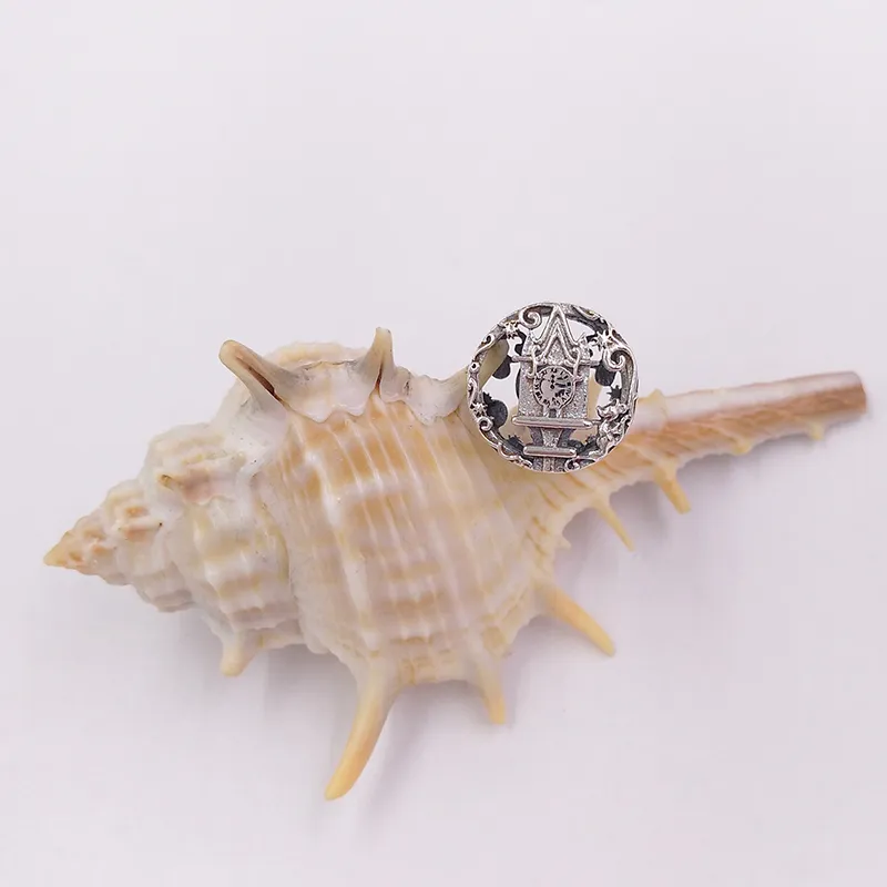 Bracelet original Sterling Sier kit de fabrication de bijoux DIY Disney Cendrillon Midnight Pumpkin Bead Charm collier pour adolescentes_voghion.com