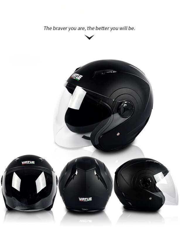 Speziell entwickeltes VIRTUE-Elektroauto für Männer und Frauen, leichter Bluetooth-Halbsommer und warmer Schutzhelm für alle_voghion.com
