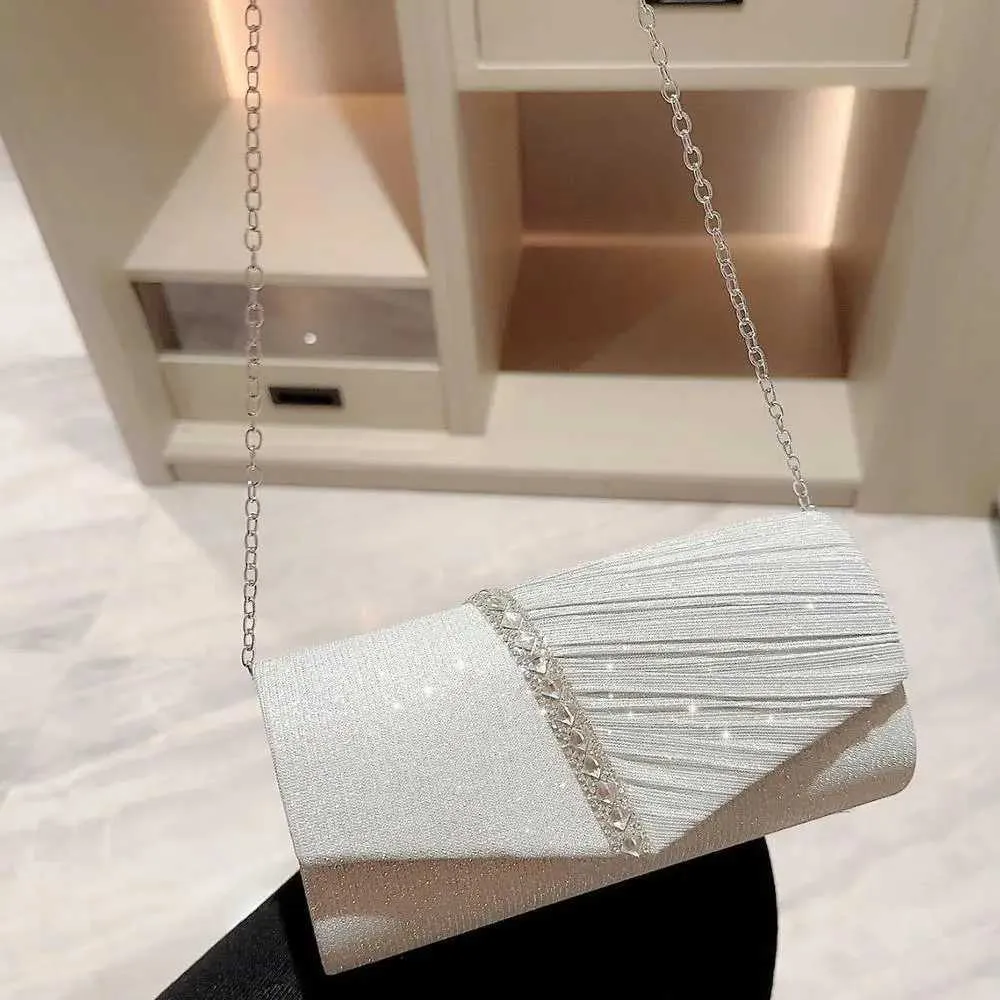 Mini Shoulder Cross 2024 Hit Party Evening Handbag and Wallet Womens Travel Clutch Shining Dinner Bag Y241019_voghion.com
