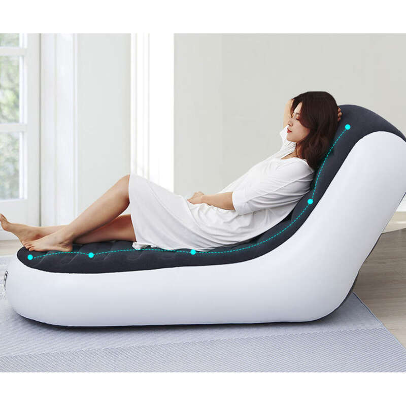 Bestway Lazy Tatami Sofa Single Lounge Chair Outdoor Air Cushion Inflatable Bed_voghion.com