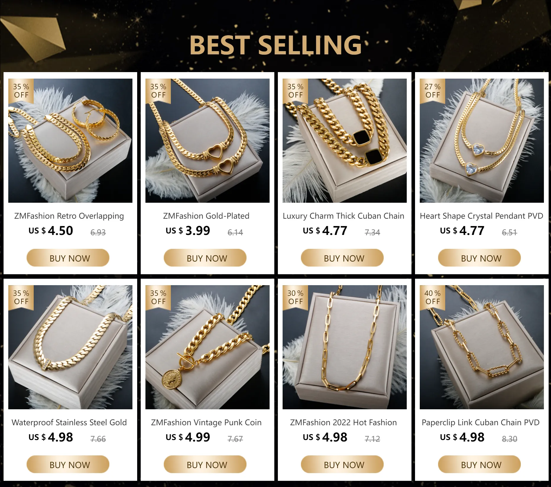 Baum Des Lebens Statement Kette Gold Edelstahl Chunky Halskette_voghion.com