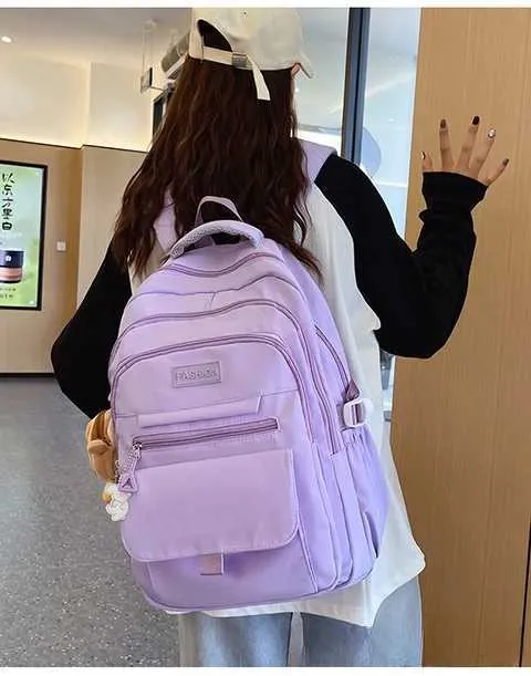 Women Boys School Backpack for Teenage Youth Girls Kawaii Student Kids Rucksack Laptop Books Bag Bolsas_voghion.com