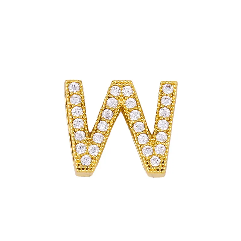 Initial Letter Necklace Pendant Gold Alphabet A To Z Personalised_voghion.com