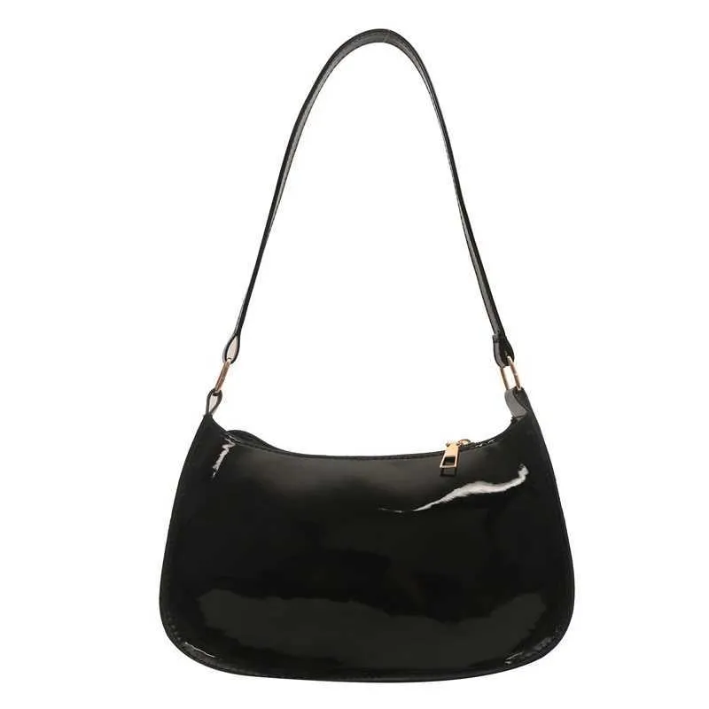 Sac de créateur rétro couleur unie en cuir PU sac à bandoulière pour sous-vêtements mode décontracté sans-abri portefeuille et sac à main pour femme_voghion.com