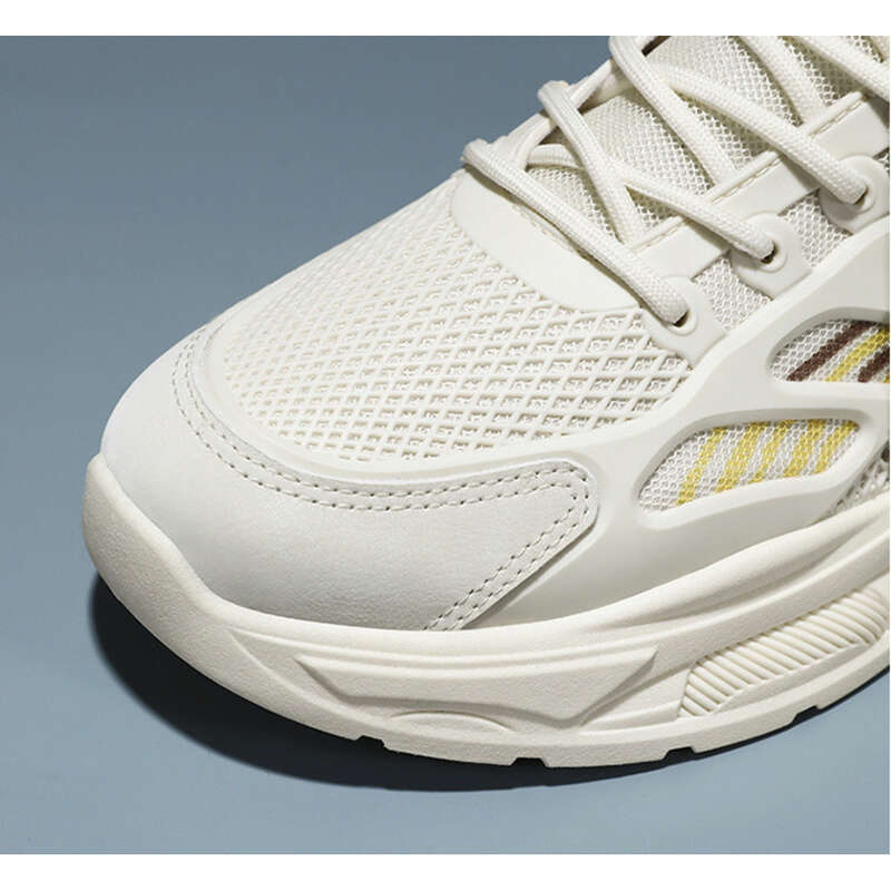 Herren Freizeitschuhe Mit Atmungsaktivem Mesh Und Dicker Sohle_voghion.com