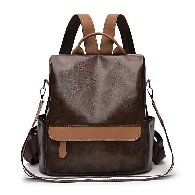 Women's Designer Backpack Soft Leather High Quality Fashion Bag_voghion.com