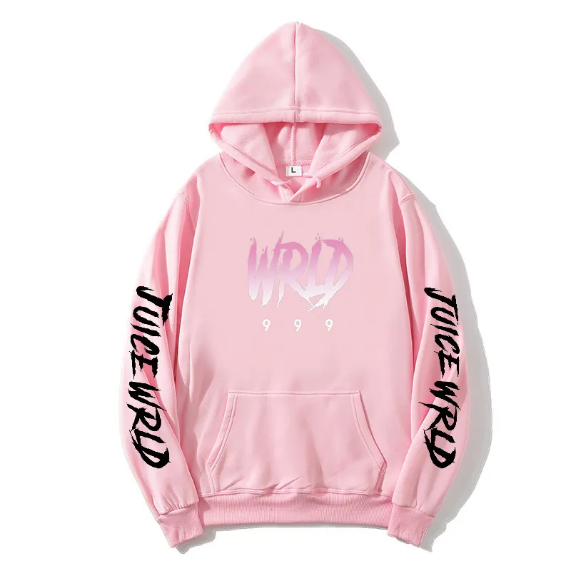 Sudadera con capucha hombre juice wrld negro blanco rap trap_voghion.com