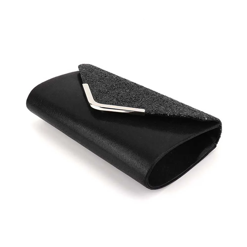 Womens envelope evening chain shoulder bag sparkg banquet ps wallet womens wedding party clutch mini handbag Y241019_voghion.com