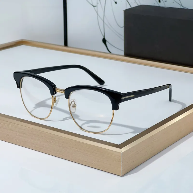 Designer eyeglass For Mens and womens TF0248 universal polarized oval rimmed sunglasses nose rest metal polished temples_voghion.com