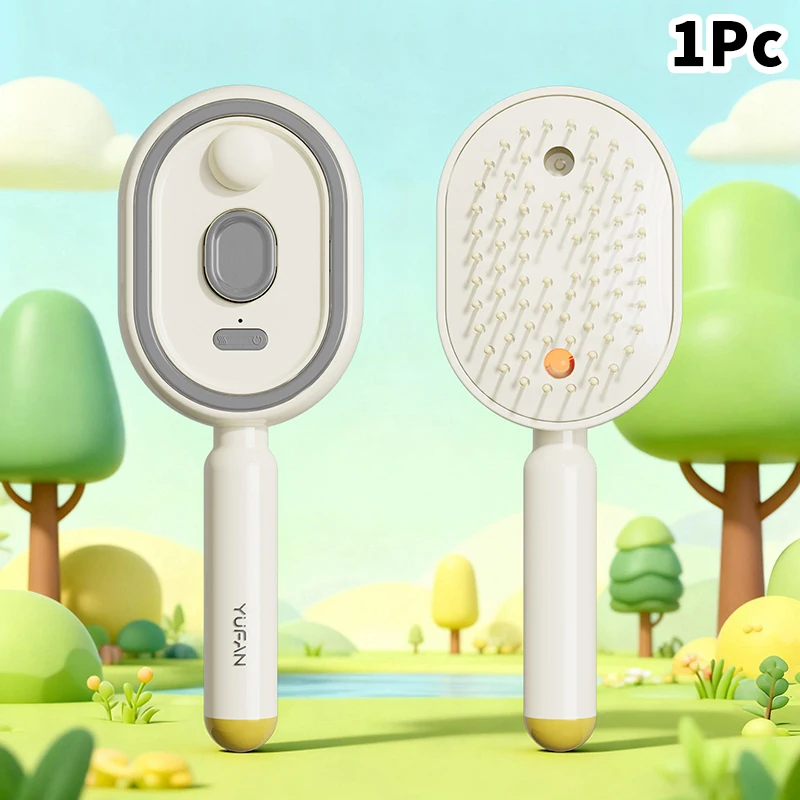 Vibrating Scalp Massage Hairbrush With Atomizing Oil Applicator_voghion.com
