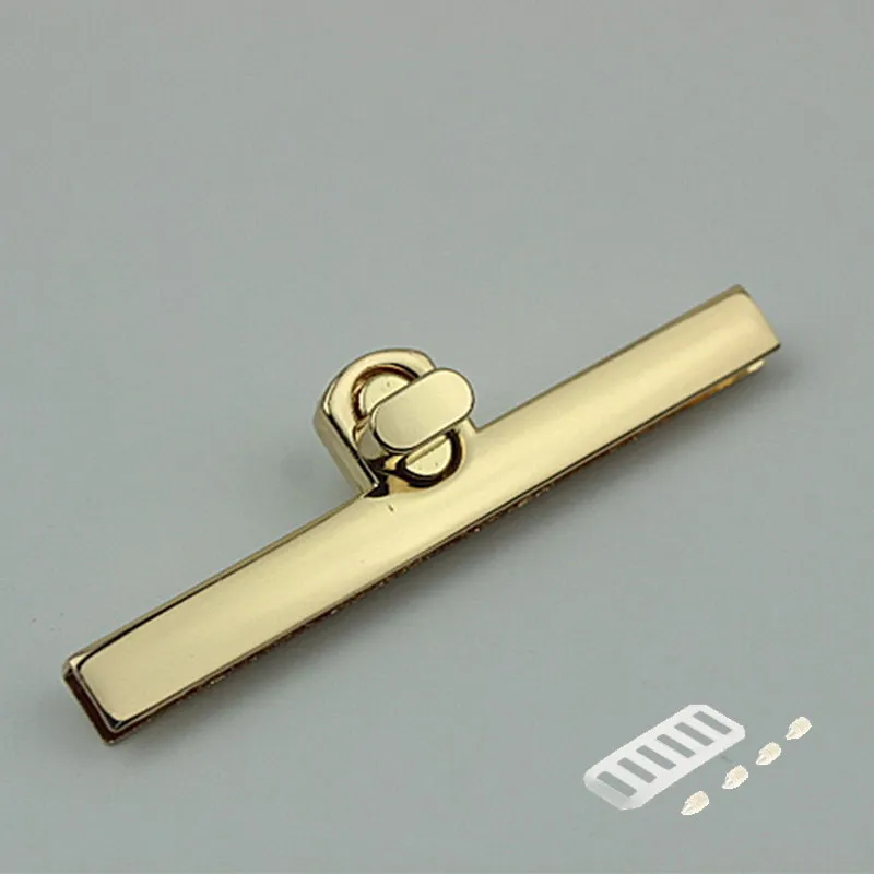 Long 9.8CM Alloy Fashion Clasp Turn Locks Twist Lock For Ladys' Handbag Craft Rplacmnt Purs DIY Handmad Bag_voghion.com