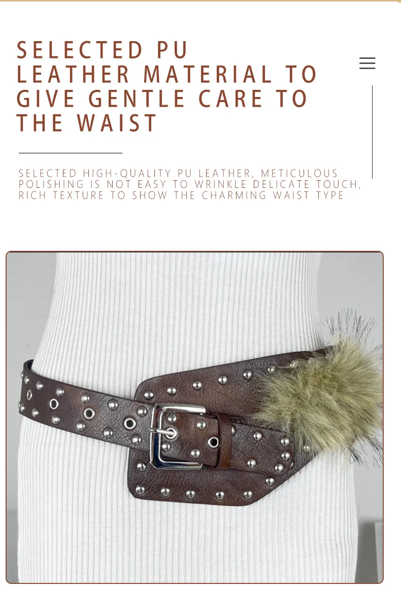 Eleganter Damen-Modegürtel im Vintage-Design – das perfekte Accessoire_voghion.com