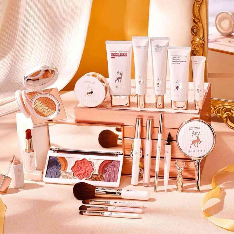 Schönheit & Hautpflege 20-teiliges Set Tanabata Valentinstag Weihnachts-Make-up-Geschenkset_voghion.com