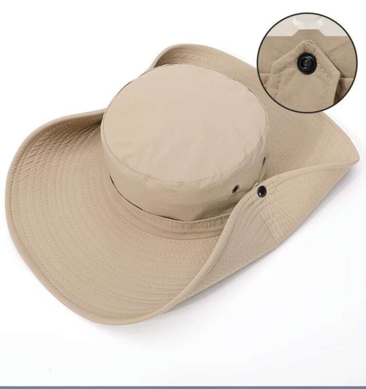 UV Sunshade Fisherman's Men's And Women's Outdoor Mountaineering Sun Camping Fishing Speed Drying Big Eaves Hat_voghion.com