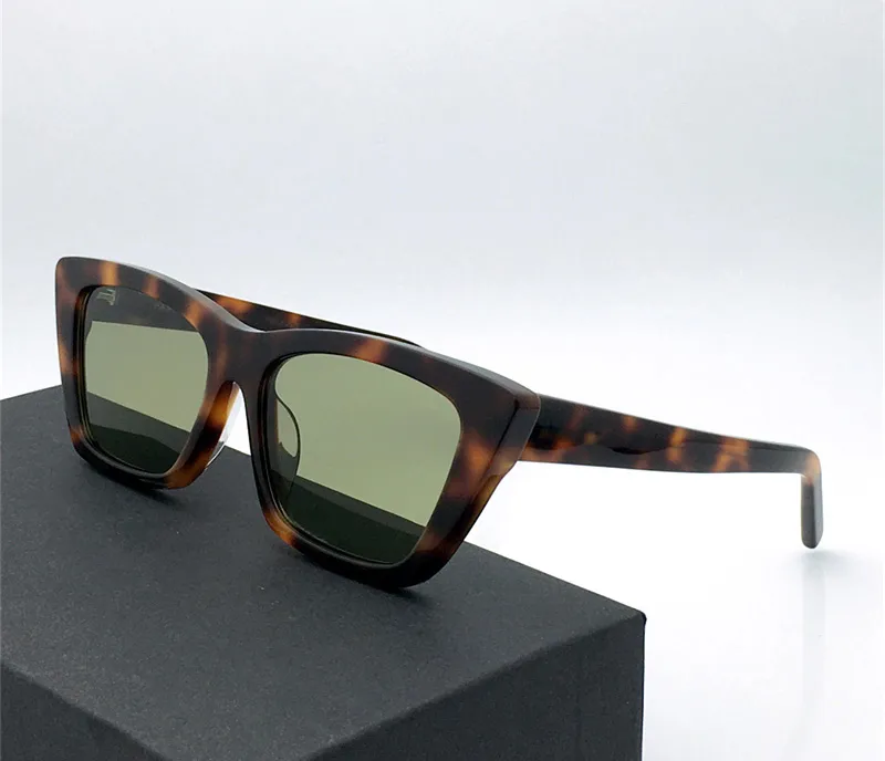 Bril Mica signer Vorm Montuur Populair Zonnebril Oog 276 Mode Retro Vrouwen Kat Zomer Vrije tijd Wild Stijl UV400_voghion.com