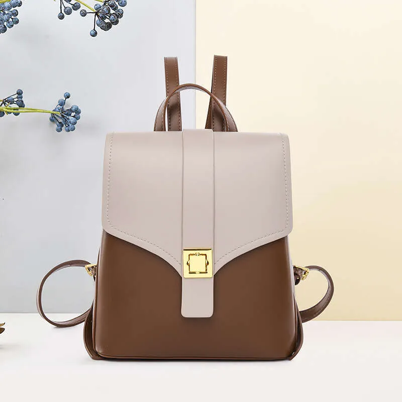 Neue High-End-Damentasche, stilvoller, einfacher Rucksack mit großer Kapazität, lässiger Reiserucksack_voghion.com