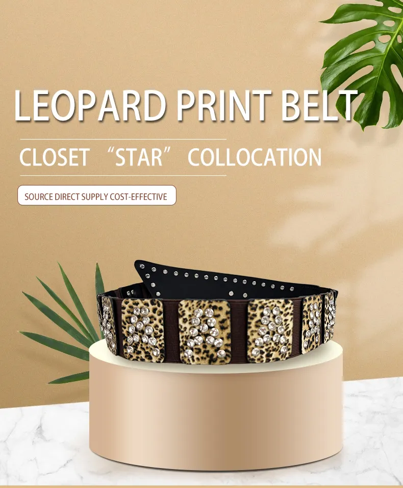 Chic Unisex Leopard Buckle Strap Band | A Must-Have Contemporary Apparel Enhancer_voghion.com