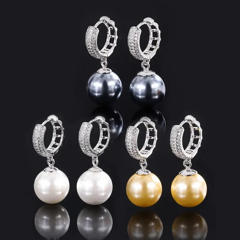 Orecchini pendenti con nappa retrò in perle di fritillaria in argento Sterling 100%, regalo di compleanno per le donne, gioielli per anniversario di matrimonio_voghion.com