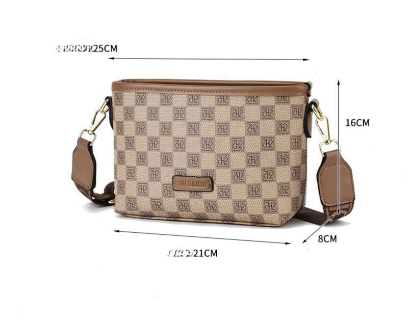 Taske Kvinde 2025 Ny Senior Sense Dame Skuldertaske Crossbody Taske Afslappet Mode Lille Firkantet Taske Dumpling Taske Kvinde Taske_voghion.com