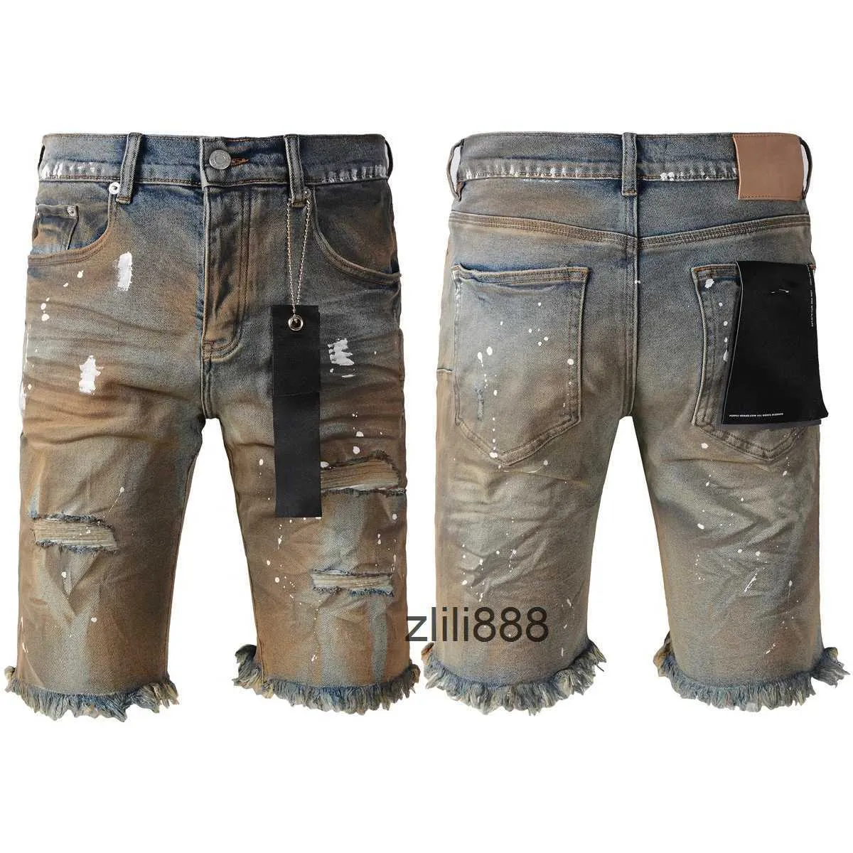 Distressed Ripped Denim Shorts Trendy High Street Style Comfortable Durable Unisex for Summer Casual Wear Unique Frayed_voghion.com