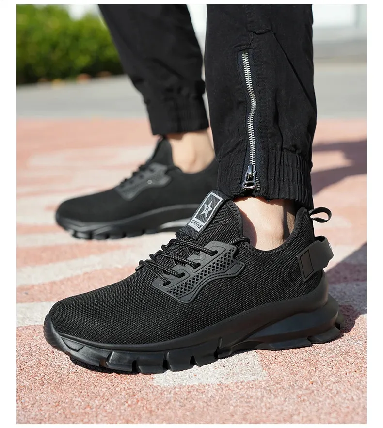 Chaussures de sécurité confortables, respirantes, anti-écrasement et anti-perforation, à semelles souples 250122_voghion.com