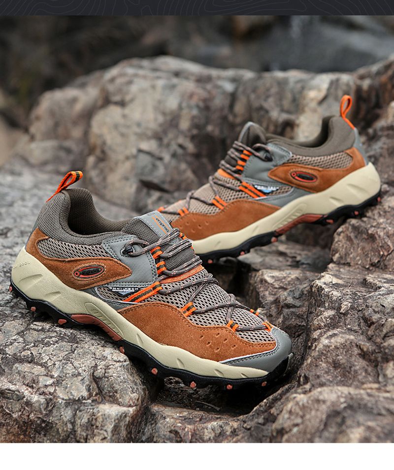 Plus-size suede comfortable outdoor sports leisure Boots Hiking_voghion.com