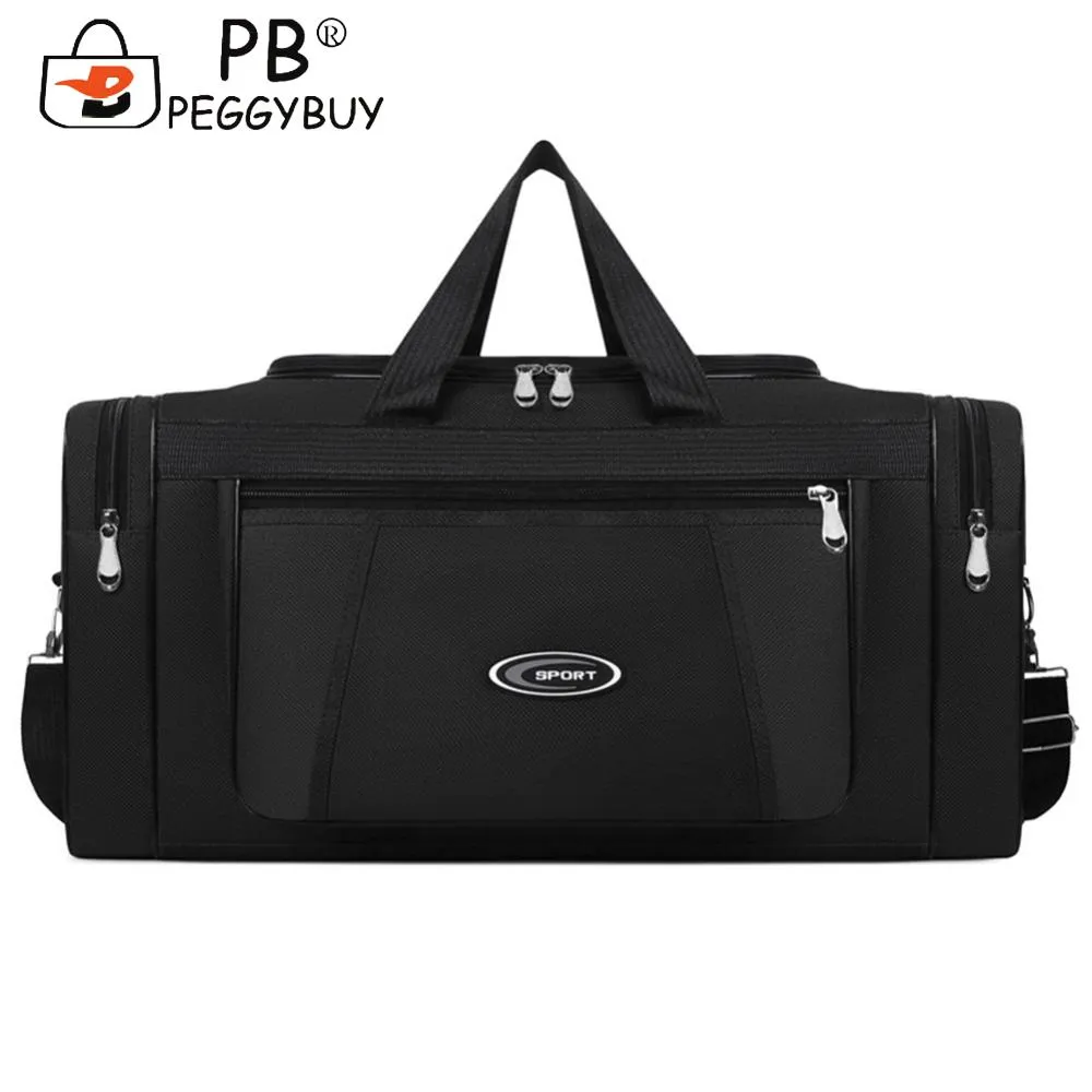 Large Capacity Weekend Oxford Hand Lage Waterproof Portable Unisex Zipper Outdoors Duffle Travel Bag_voghion.com