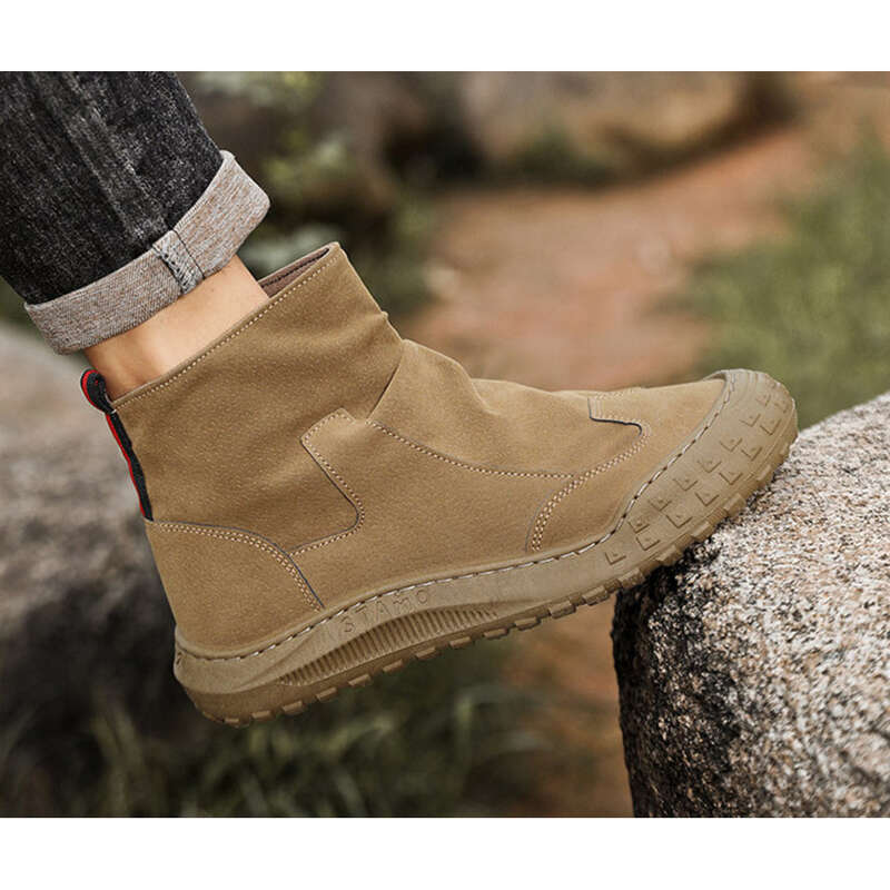 Höga Martin-stövlar för höstens nya arbetskläder, trendiga och mångsidiga halkfria, slitstarka och avslappnade arbetsskyddsskor_voghion.com