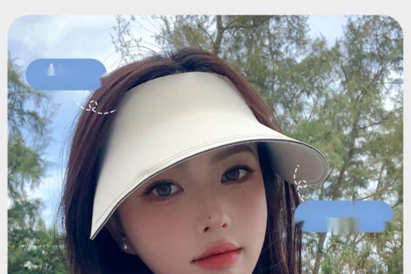 Neoznačena otroška poletna kapa za leto 2024, nova UV športna tekaška kapa s praznim zgornjim delom za zaščito pred soncem, jahanje_voghion.com