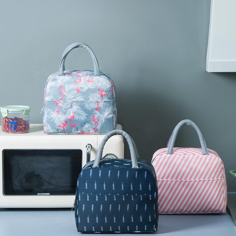 Kaasaskantav lõunakott Uus soojusisolatsiooniga lõunakarp Tote Cooler käekott Bento kott õhtusöögikonteiner koolitoidu hoiukotid_voghion.com