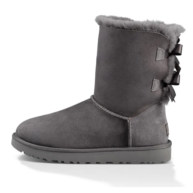 Snow Designer boots Women Winter Fashion Australia Classic Slip-On Short Ankle Knee Bow girl MINI Bailey Boot Womens_voghion.com