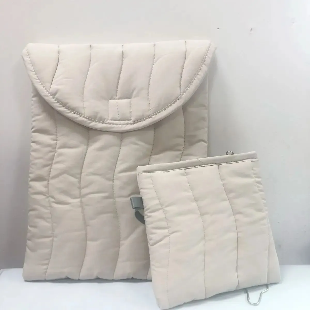 Ins Green Laptop Sleeve 11 13 14 15 16 Inch HP Notebook Carrying Bag Air Pro 13.3 Shockproof Case Women 240907_voghion.com