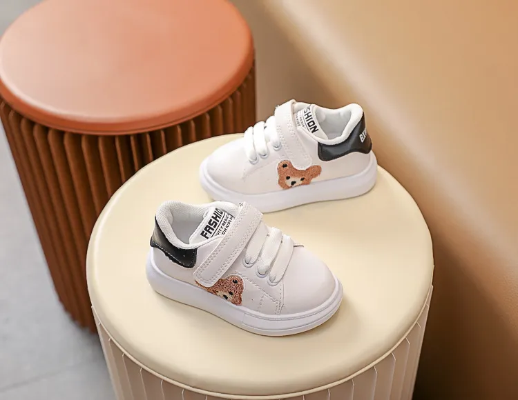 Børn 2024 Forår Efterår Børnesneakers Drenge Sport Mode Søde Dyr Piger Småbørnssko Træningssko Størrelse 21-30_voghion.com