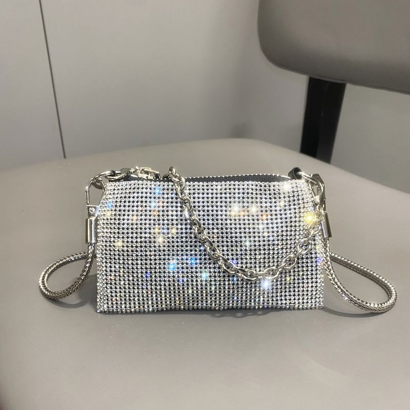 BWBW Strass-Abendtasche, Clutch, glitzernd, glitzernde Geldbörse für Damen_voghion.com