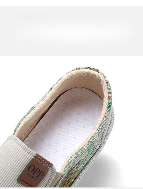 Spring And Fall Flat Men's Canvas Shoes, Foot Sports Casual, Lazy And Breathable,_voghion.com