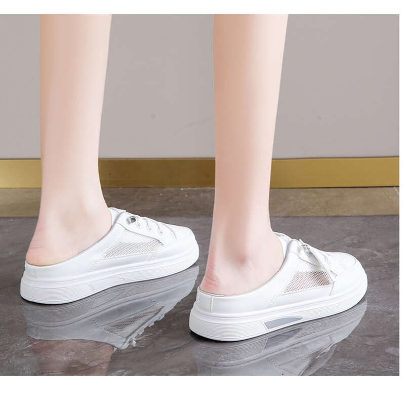 Impression Wind Net Batch Summer Single Hollow Student Breathable Women's Shoes_voghion.com