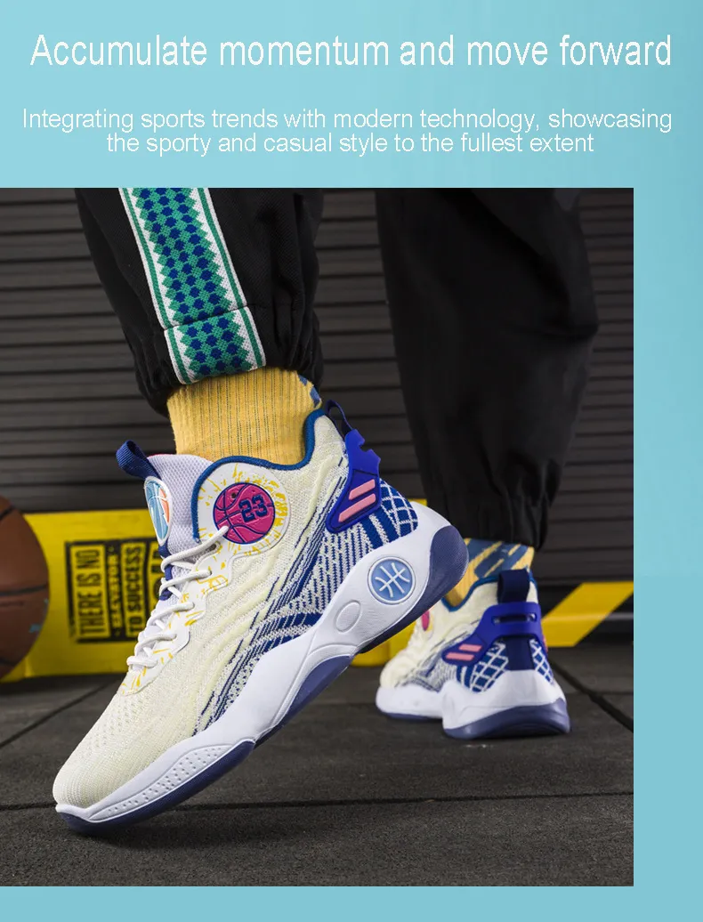 Men Sports Fashion Basketball Summer Anti Slip New Breathable And Durable Versatile Running Shoes Free Shipping Lhshoe_voghion.com