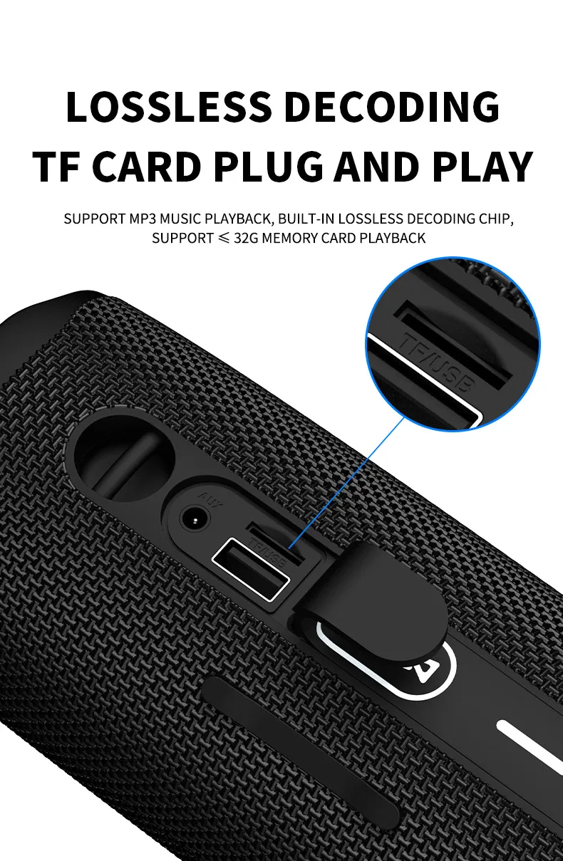 Flip6 BT Wireless Bluetooth Mini Speaker Outdoor Stereo Charge Music Waterproof Portable Speakers With Powerful Sound_voghion.com