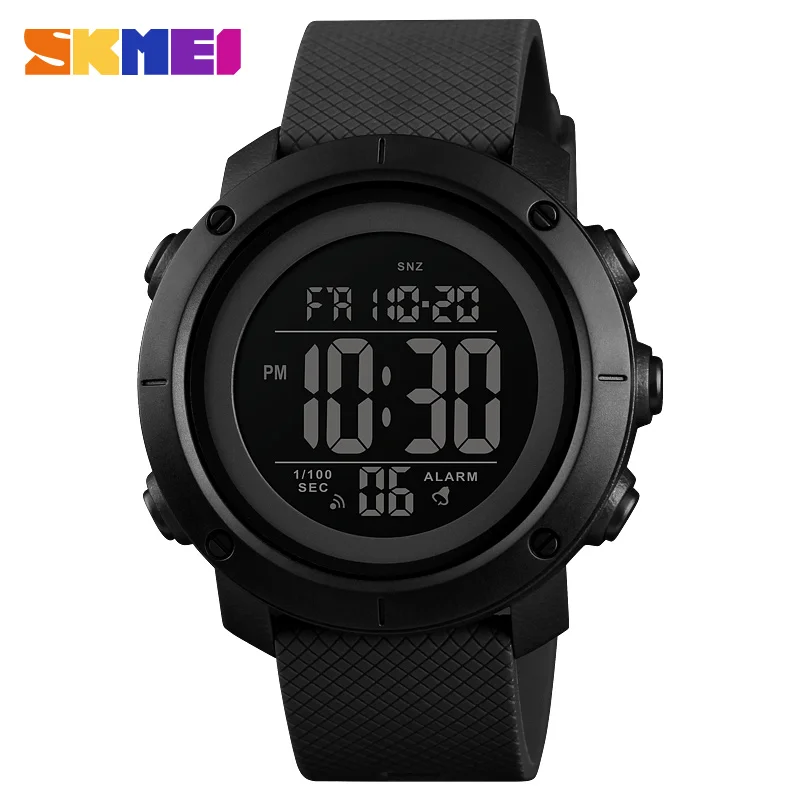 Sports Waterproof Digital Watch For Men With Led Display_voghion.com