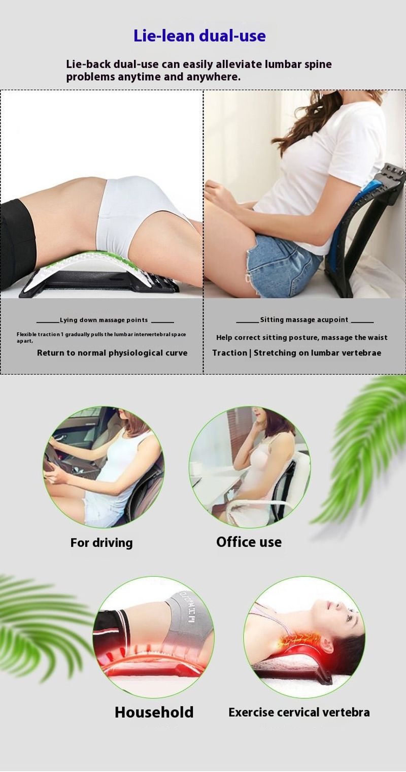 [4a marcia] correttore divaricatore curvatura della protrusione del disco Massaggio lombare agopuntura e moxibustione magnetoterapia_voghion.com