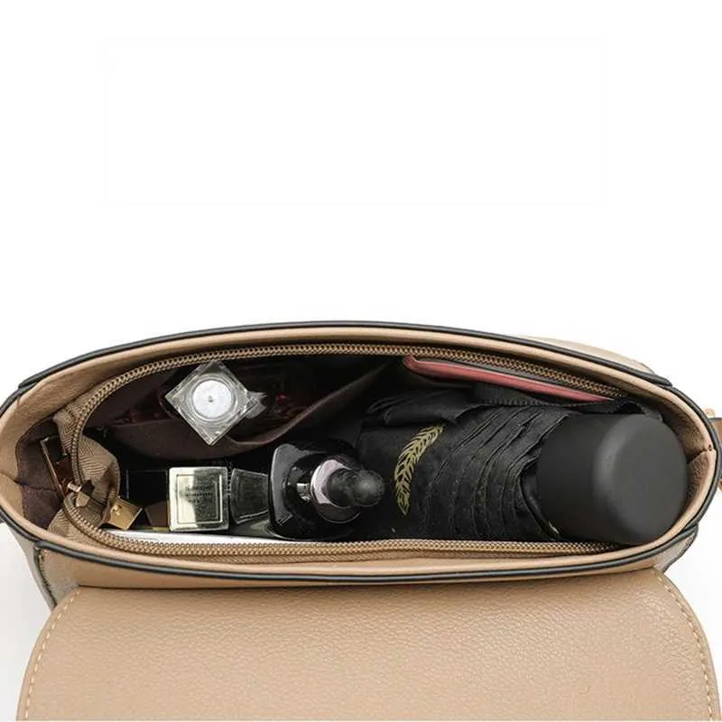 Borsa a tracolla in pelle pu borsa a spalla donna versatile_voghion.com