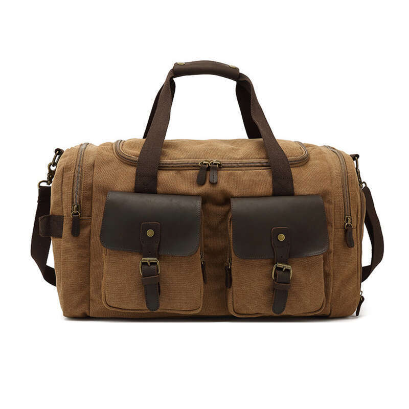 Bolsa de gimnasio para yoga de gran capacidad con equipaje de techo, ideal para viajes largos y cortos, con lona para móvil y diseño de caballo loco._voghion.com