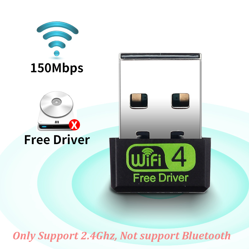 Adattatore WiFi Bluetooth 5.0 USB da 600 Mbps, 2 in 1, Dual Band 2,4 G e 5 GHz, USB WiFi 5, ricevitore wireless Wlan, DRIVER GRATUITO_voghion.com