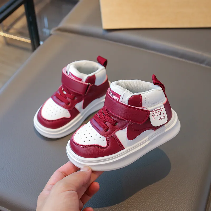 Kids Basketball For Children High Top Trainers Boys And Girls Littlesprouts Sport Running Sneakers Enfant Toddler Baby_voghion.com