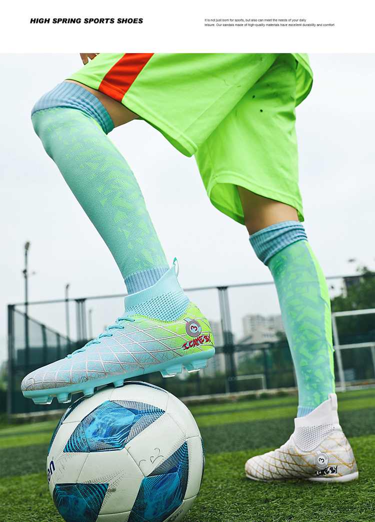 Professional Unisex Soccer Shoes Men Women Football Boots Training Sport Footwear Match Sneakers Non-slip Drop Shipping_voghion.com