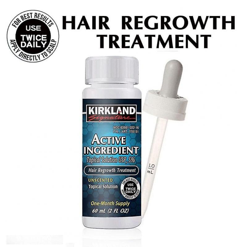 Kirkland 60ml 5% actieve ingrediënten haargroei etherische olie, voorkom haaruitval_voghion.com